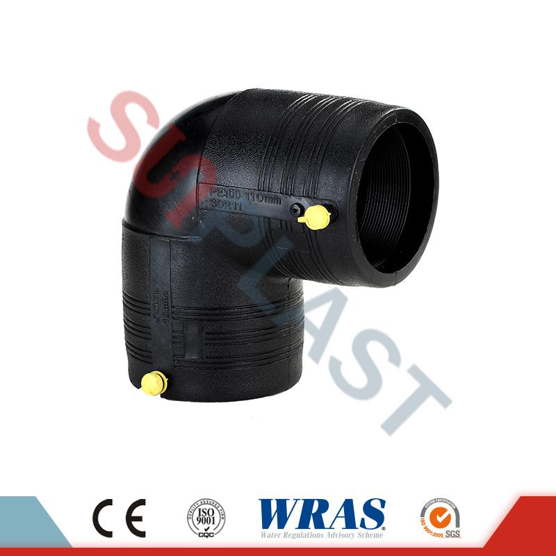 HDPE Електрофузия 90 градуса по-ниска